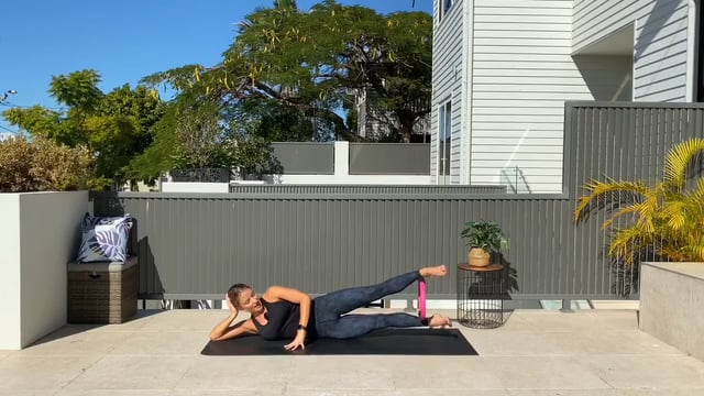 30min workout with the pilates circle