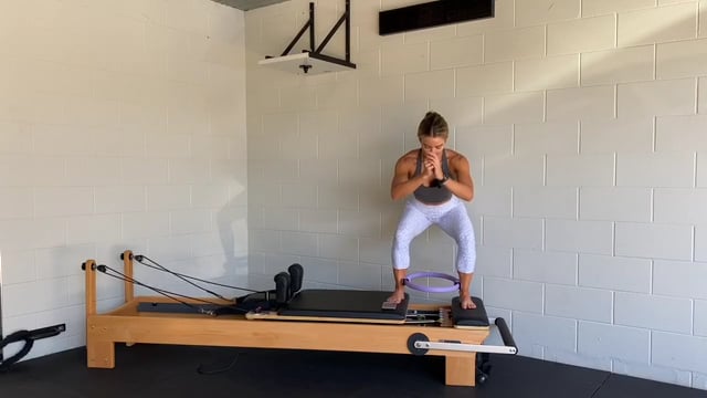30min reformer workout with the pilates circle