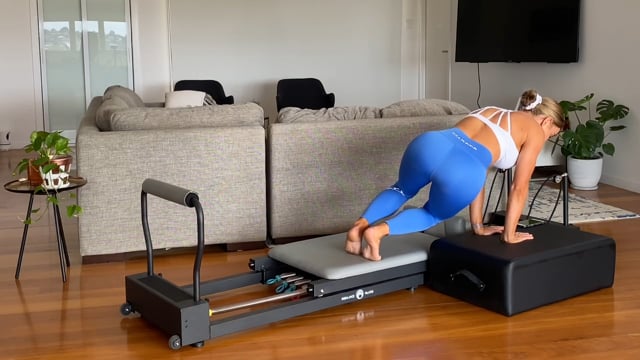 30min reformer workout using the box