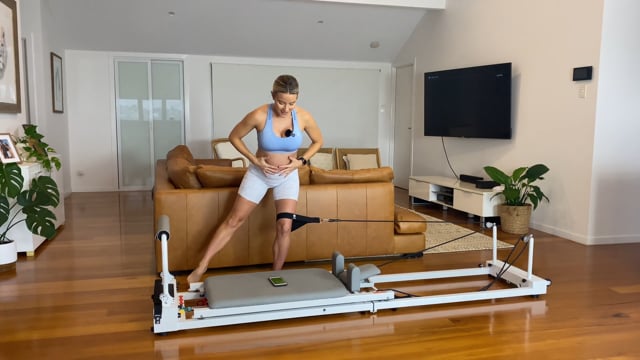 30min low impact lower body reformer workout